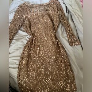 Gold Dress